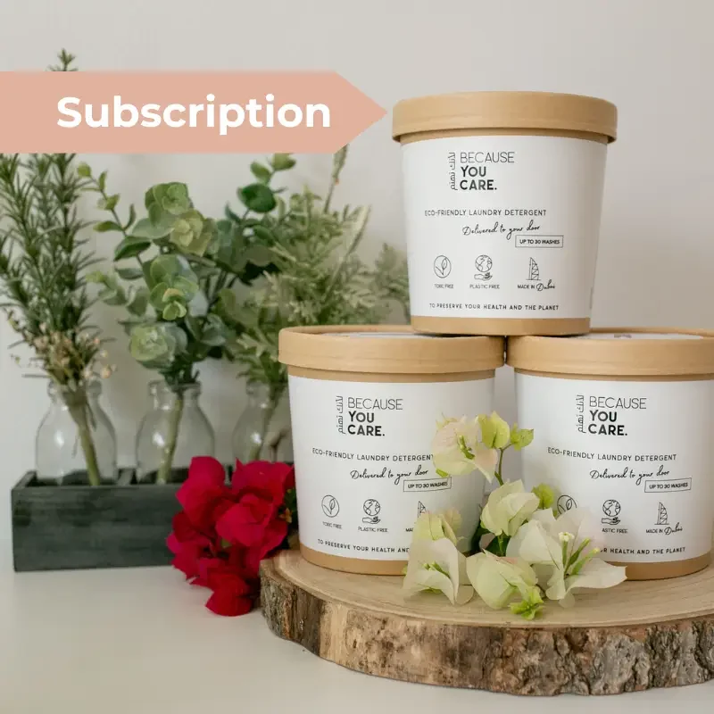 Laundry powder (30 washes) - Subscription | Because You Care